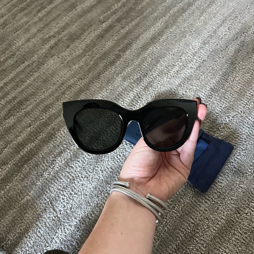 Le Specs Air Heart Sunglasses